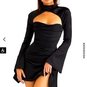 House of CB Toira Dress Black